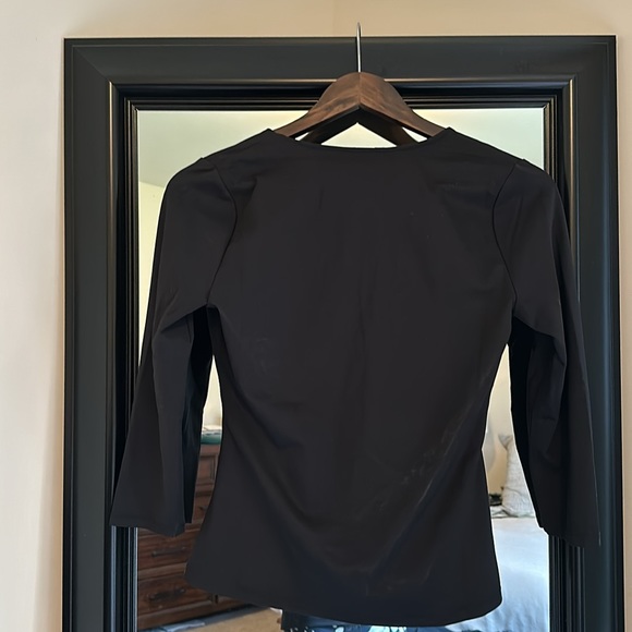 Ann Taylor Stretch Wrap Top - Picture 3 of 4